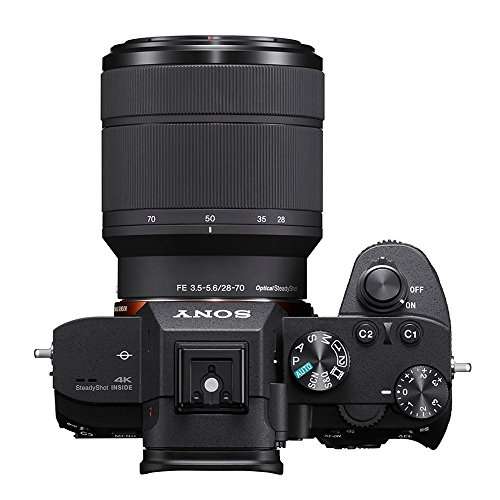 Amazon: Cámara Alpha Sony ILCE-7M3K + Lente de Zoom 28-70 mm