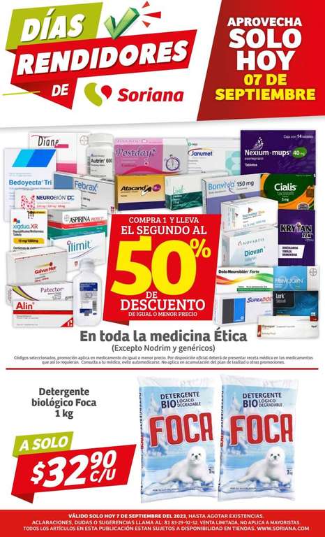 Soriana: Folleto Días Rendidores | Aceite Nutrioli 2x$80 | 30% OFF en Sabori, Bafar y café Los Portales
