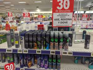 Woolworth SLP desodorantes antitranspirantes con 30% de descuento