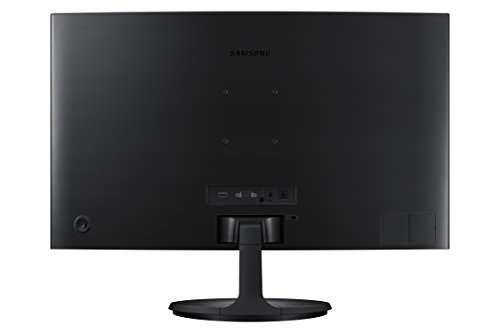 Amazon: Samsung LC24F390FHLXZX - Monitor Curvo, Negro (Black High Glossy), 23.5”