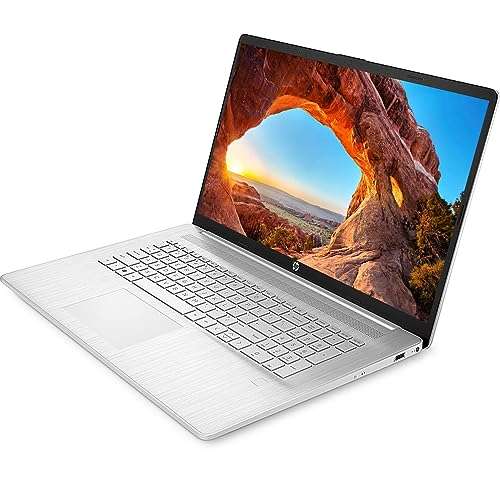 Amazon: HP Laptop 17 Intel Core i5-1135G7, Intel Iris Xe, 16 GB de RAM, SSD PCIe 1 TB,+ paño de microfibra (Caja abierta como nuevo)
