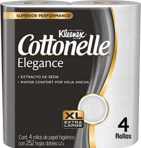 Farmacia San Pablo Kleenex Cottonelle Elegance 4 Rollos