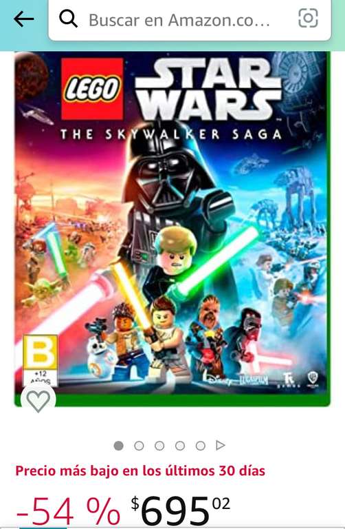 Amazon: LEGO Star Wars: La Saga Skywalker - Xbox One y xbox series
