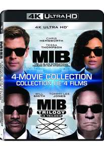 Amazon: Men In Black: 4-Movie Collection [Blu-ray] 4k UHD