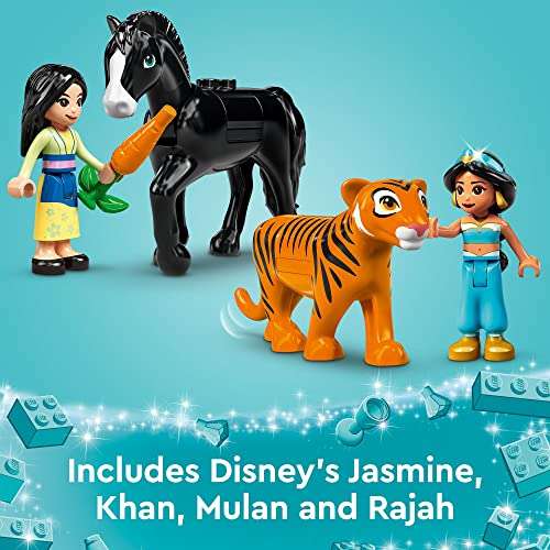 Amazon. / Lego Aventura de Jazmin y Mulan