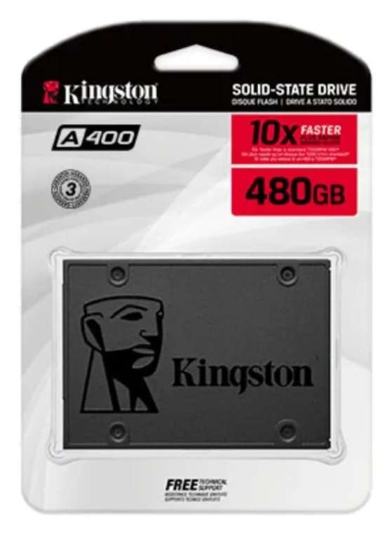 Mercado libre Disco sólido SSD interno Kingston SA400S37/480G 480GB negro
