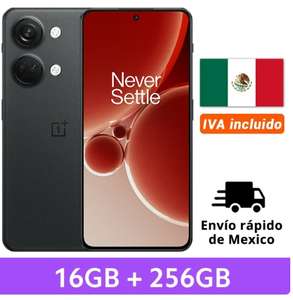 Aliexpress: OnePlus Nord 3 5G, 16GB /256GB Enviado desde México
