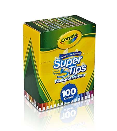 Amazon: Super Tips de Crayola 100