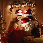 Amazon 5 piezas de gorro de Navidad- envío gratis prime