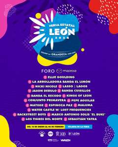 Feria de León 2024 (Kings of Leon, Backstreet Boys, Ellie Goulding y más...)