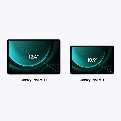 Amazon: SAMSUNG Galaxy Tab S9 FE+ Plata 8GB RAM 128GB, Spen, Smart Book Cover, Nacional con Garantía