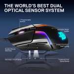 Amazon: SteelSeries Rival 600 Gaming Mouse - 12,000 CPI TrueMove3+ Dual Optical Sensor