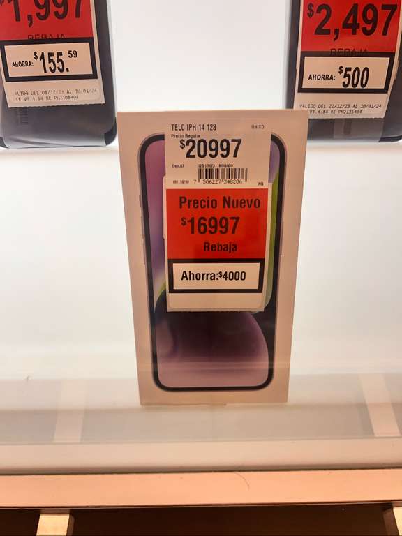 Bodega Aurrera: iPhone 13 Apple 128 GB Azul Reacondicionado + bonificación  CASHI $8,098 