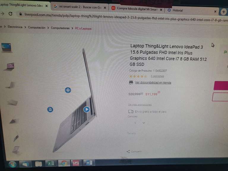Liverpool Laptop Thing&Light Lenovo