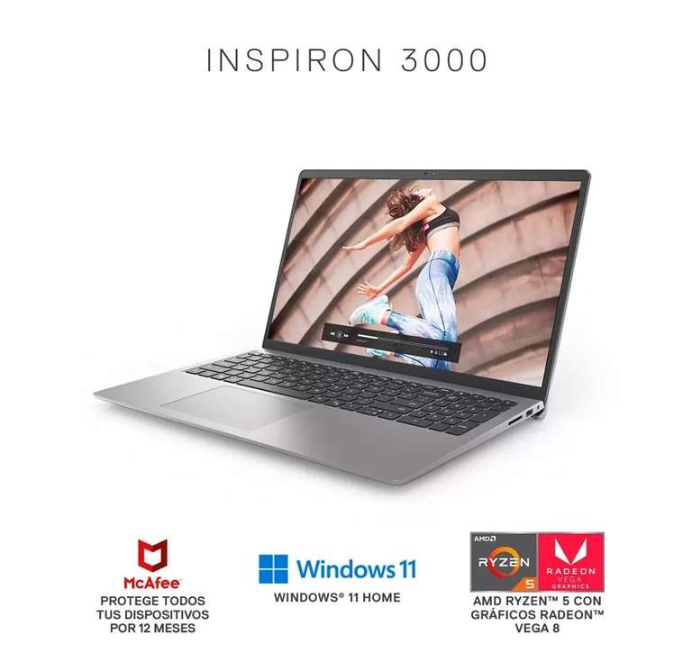 Costco: Dell Inspiron Laptop 15" AMD Ryzen 5 8GB 256GB SSD