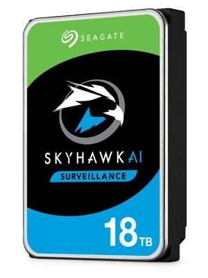 CyberPuerta: Disco Duro para Videovigilancia Seagate SkyHawk AI 3.5", 18TB, SATA III, 7200 RPM, 256MB Caché