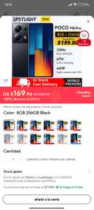 AliExpress: Celular Poco M6 Pro (Envío desde México) 8+256 | Pagando en USD + cupón