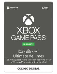 Kinguin: Xbox Game Pass Ultimate 1 Mes | US con VPN (NO ACUMULABLE)