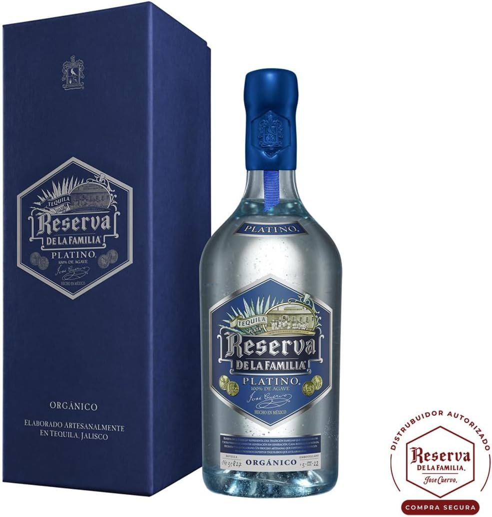 Amazon: Para Celebrar el 5-0 Tequila José Cuervo Reserva De La Familia Platino 750 ml