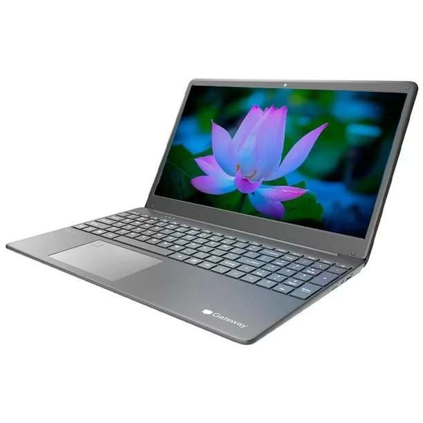 Bodega Aurrera: Laptop GATEWAY Core i3 1115G4 4GB 128GB SSD 15.6 LCD IPS FHD Teclado ingles Win11h GWNC31514-BK