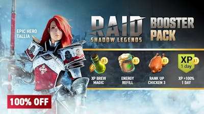 Fanatical: Raid Shadow Legends Booster Pack Gratis