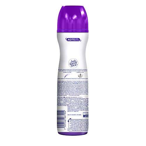 Amazon: Lady Speed Stick Antitranspirante en Aerosol para mujer Derma + Omega 3 Protección Efectiva, Aclara y Renueva tu Piel