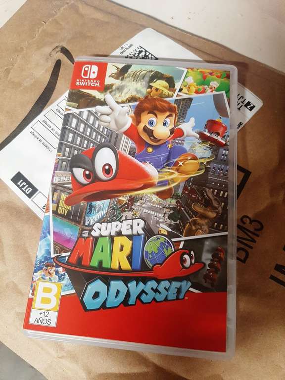 Amazon: Super Mario Odyssey nintendo switch