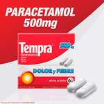 Amazon planea y ahorra: Tempra 500mg paracetamol, para dolor y fiebre, caja con 100 tabletas