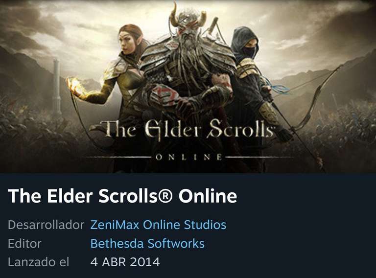 Steam: $89.75 - The Elder Scrolls Online