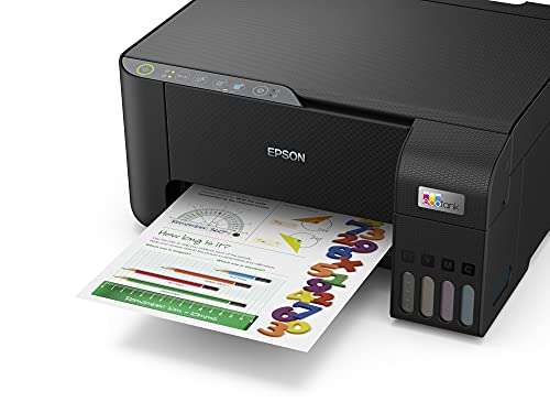 Amazon: Epson Impresora Multifuncional Ecotank L3250 + Paquete500 Hojas, Impresora Tinta Continua a Color para Hogar, Wi-Fi Direct