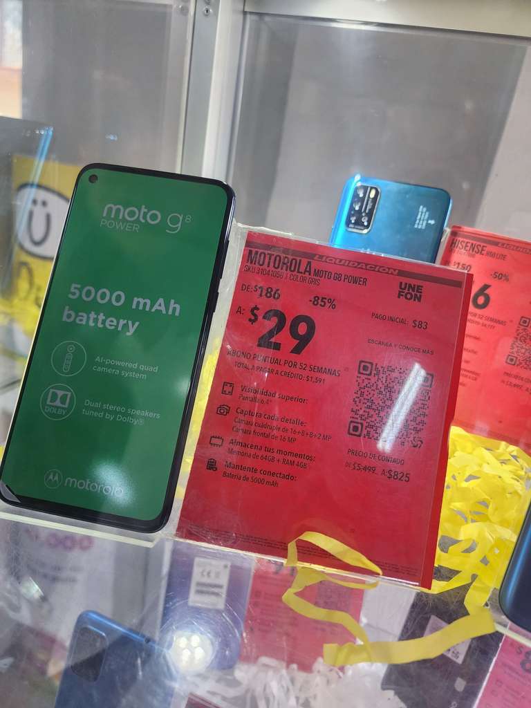 Elektra: Celular Motorola Moto G8 Power + Promonovela