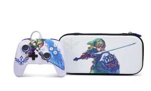 Amazon: POWERA Enhanced Wired Controller and Slim Case for Nintendo Switch — Master Sword