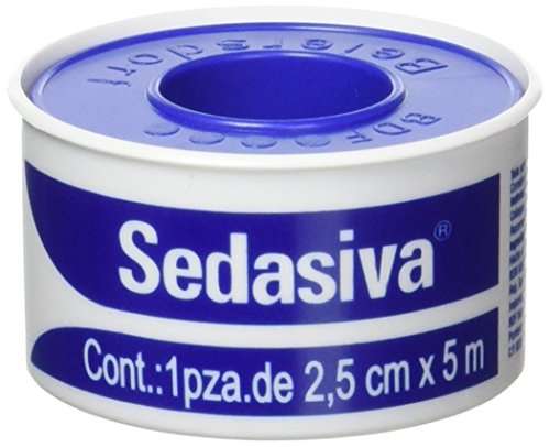 Amazon: Tela adhesiva Sedasiva 2.50 mc x 5 m 1 pza Ps que sane la herida con calidad jajaj