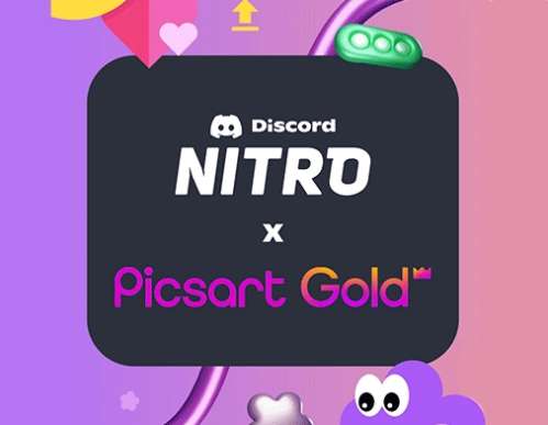 3 meses de Discord Nitro con Picsart Gold