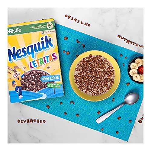 Amazon: Cereal Nestlé Nesquik Letritas Sabor Chocolate 320g