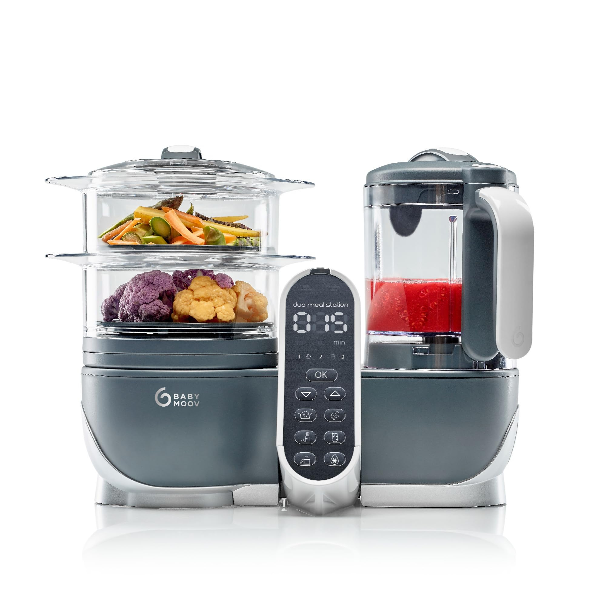Amazon: Babymoov Duo Meal Station 6 en 1 Procesador de Alimentos