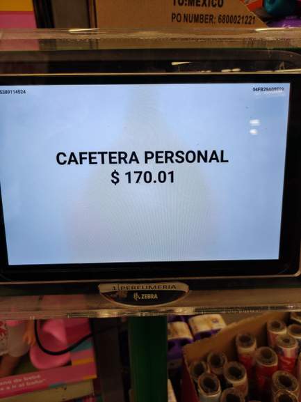 Bodega Aurrera, Cafetera Personal Oster Liquidación