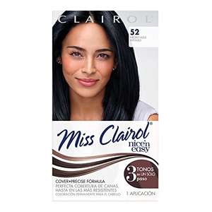 Amazon: Tinte Permanente Miss Clairol 52 Negro Azulado 1 unidad- envío prime