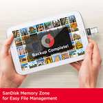 Amazon: SanDisk Unidad ultra dual m3.0 de 256 GB para dispositivos Android y ordenadores - microUSB, USB 3.0 - SDDD3-256G-G46