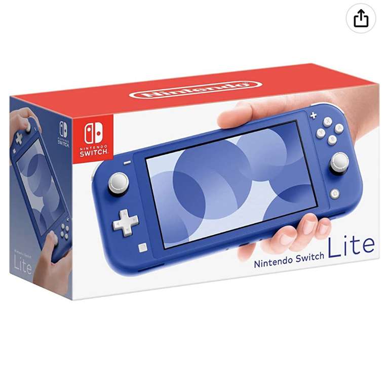 Amazon: Consola Nintendo Switch Lite Azul - Standard Edition