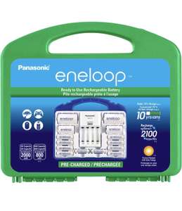 Amazon: Eneloop Panasonic Power Pack 2100 Cycle Battery Charger 8 AA 2 AAA
