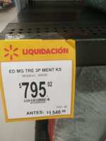 Walmart: Edredón TRE MENT KS