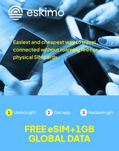 eSIM con 1GB Global Gratis
