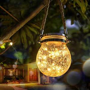 Amazon, Linterna Solar, Impermeable, Iluminación Decorativa