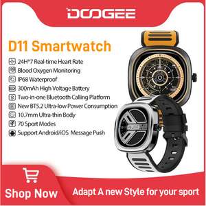 AliExpress: DOOGEE-reloj inteligente D11