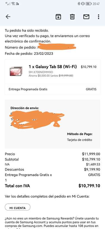 Samsung Store: Galaxy Tab 8