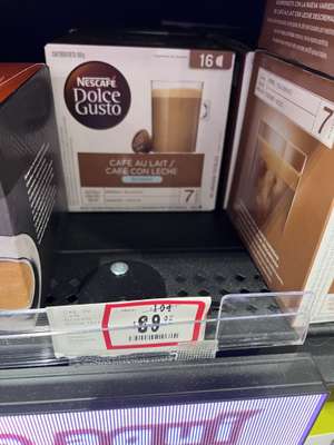 Chedraui: Nescafe Dolce gusto cápsulas $89.02