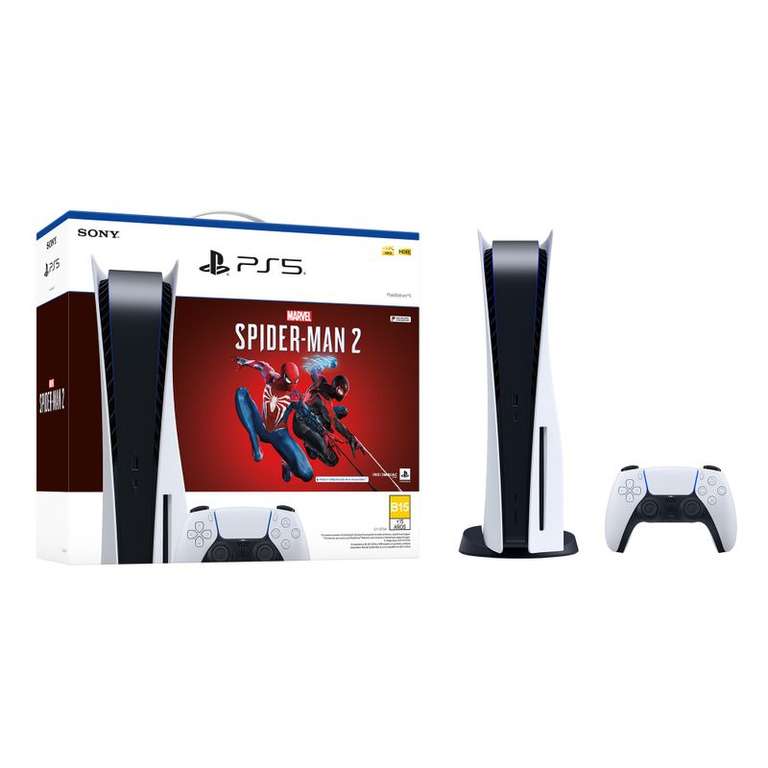 Elektra: Playstation 5 Standard + Juego Spider-Man 2 (con PayPal)