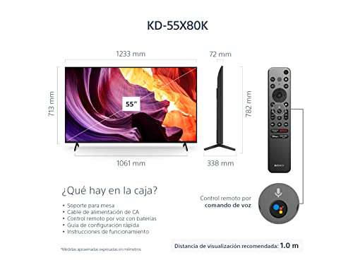 Amazon SONY TV X80K 55 4K