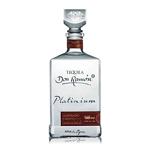 Amazon: Tequila Don Ramón Reposado Cristalino Platinium 700 ml
